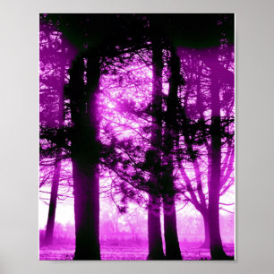 Purple Light Poster