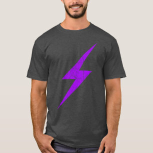 Purple Lightning Bolt Of Anarcha-Feminism vintage T-Shirt