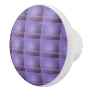 Purple Lights Ceramic Knob