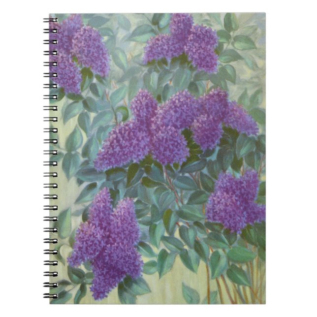 Purple Lilac by Cargill, 1937 Notebook (Front)