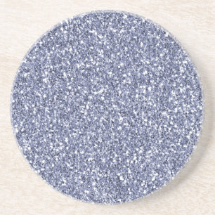 Purple Lilac Glitter Coaster