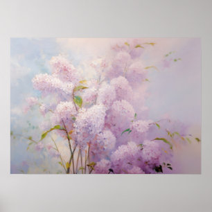 Purple Lilac  Poster