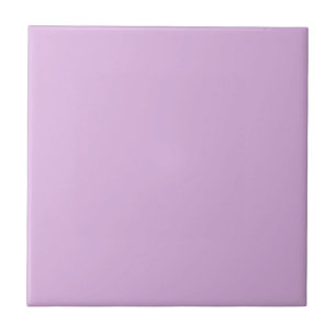 Purple Lilac Violet Solid Colour Elegant Minimalis Ceramic Tile