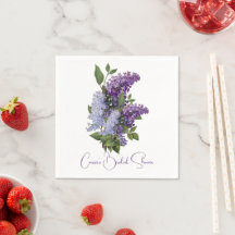 Purple Lilacs Bridal Shower