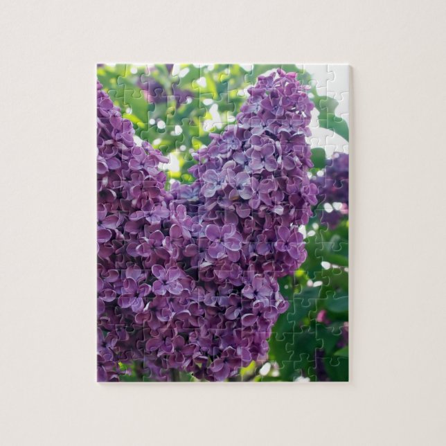 Purple Lilacs  Puzzle (Vertical)