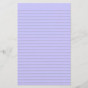 Purple Lined Stationery