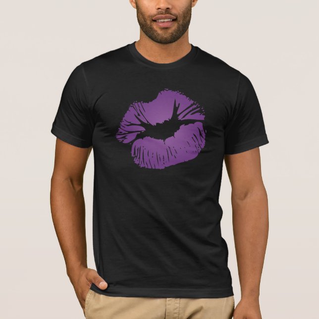 Purple Lips T-Shirt (Front)