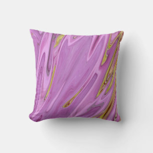 Purple liquid design cushion