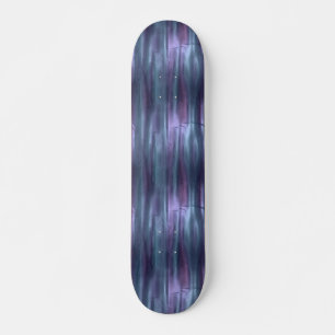Purple Liquid Metallic Effect Skateboard