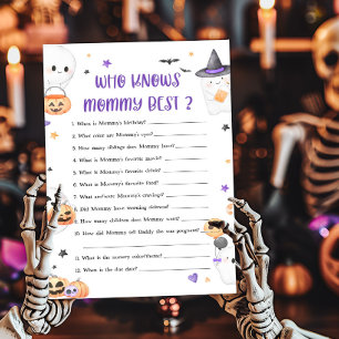 Purple Little Boo Who knows Mummy Best Game