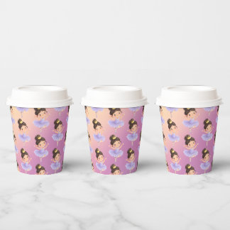 Purple Little Princess Ball Paper Cups