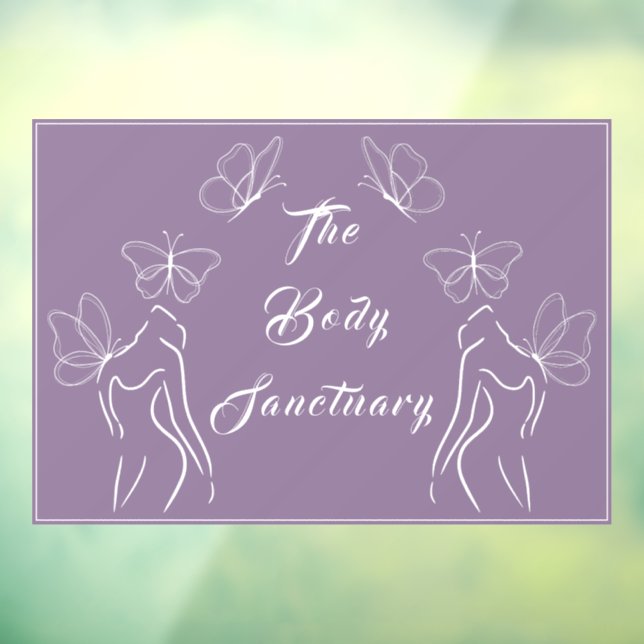 Purple Logo Women Body Care Promotional  (Sheet 3)