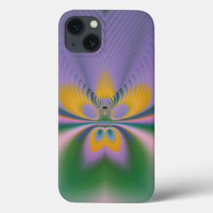 Purple Lotus iPhone 13 Case