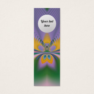 Purple Lotus Custom Bookmark