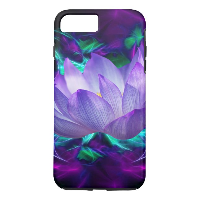 Purple lotus flower and its meaning Case-Mate iPhone case (Back)
