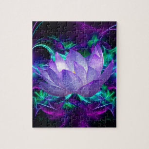 Purple lotus flower and its meaning jigsaw puzzle