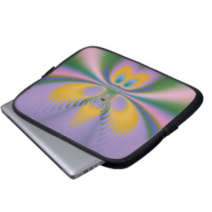 Purple Lotus Laptop Sleeve