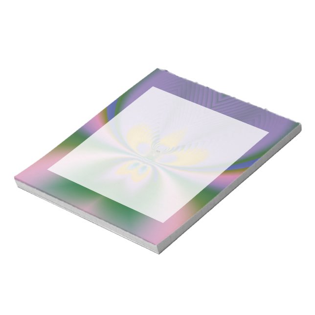 Purple Lotus Notepad (Rotated)