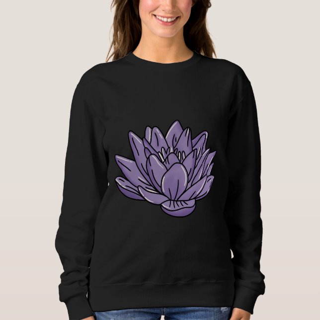 Purple Lotus Sweatshirt (Front)