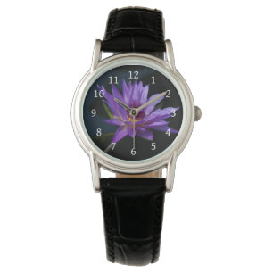 Purple Lotus Waterlily Watch