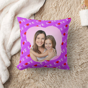 Purple LOVE Cushion