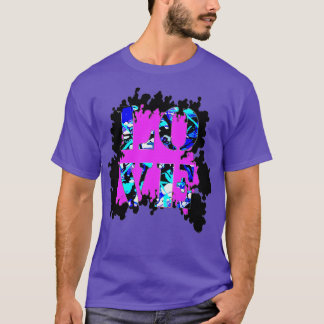 purple love splash T-Shirt