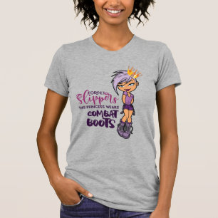 Purple-Lovin' Tomboy Princess Tee (Heather)