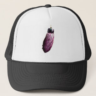 Purple Lucky Rabbit's Foot Trucker Hat