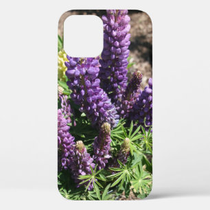 Purple Lupine Flower iPhone 12 Case