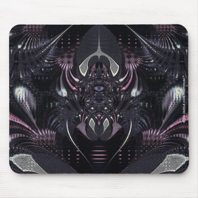 Purple Magic Mouse Pad (Front)
