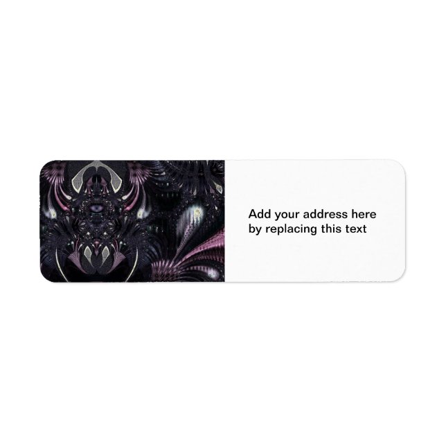 Purple Magic Return Address Label (Front)