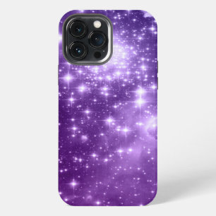 Purple Magic Stars iPhone Case