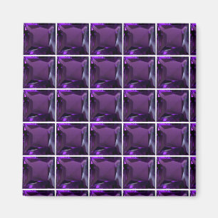 Purple Magnet Amethyst Gemstone February Birth