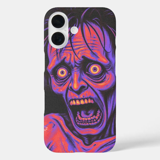 Purple man screaming Case-Mate iPhone case (Back)
