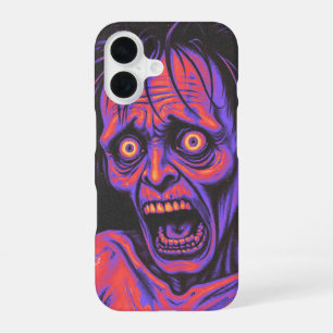 Purple man screaming iPhone 16 case