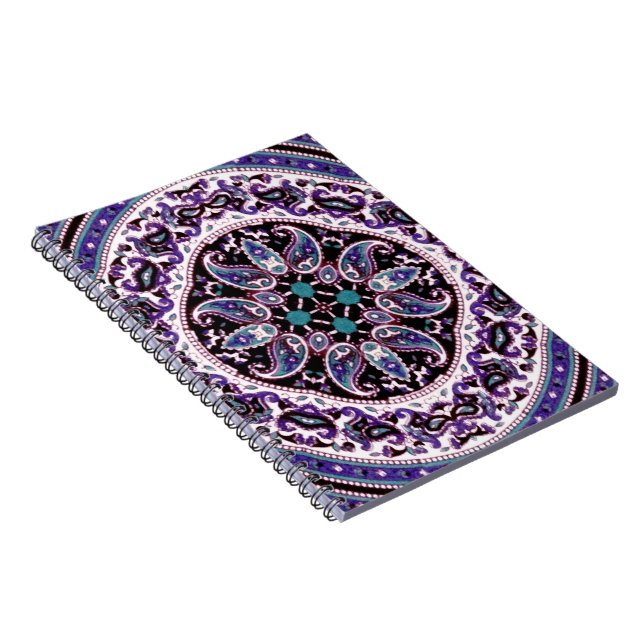 Purple Mandala Notebook (Right Side)