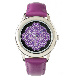 purple mandala watch