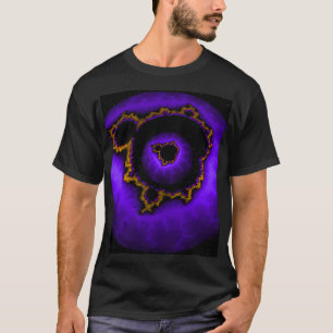 Purple Mandelbrot Within A Purple Mandelbrot T-Shirt