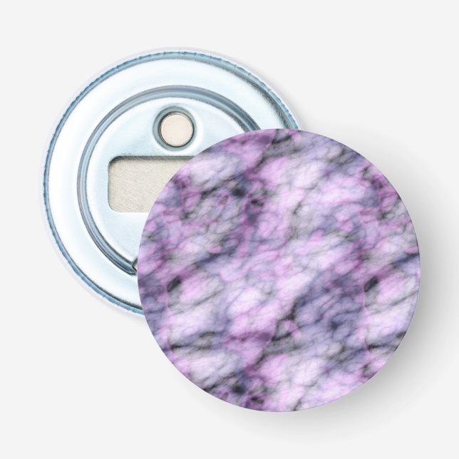 Purple Marble   Bottle Opener (Front)
