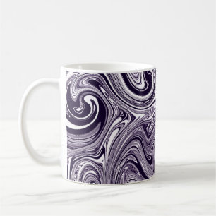 Purple Marble Coffee Mug