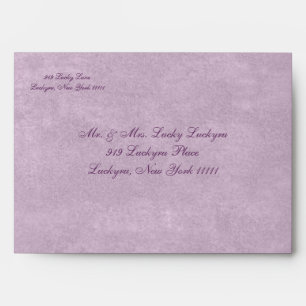 Purple Marble Envelope