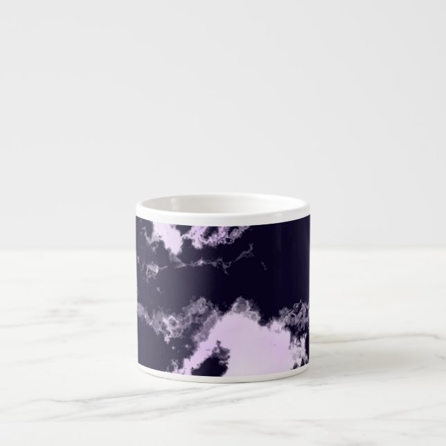 Purple Marble   Espresso Cup (Front)