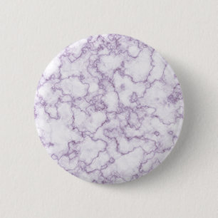 Purple Marble Pattern 6 Cm Round Badge