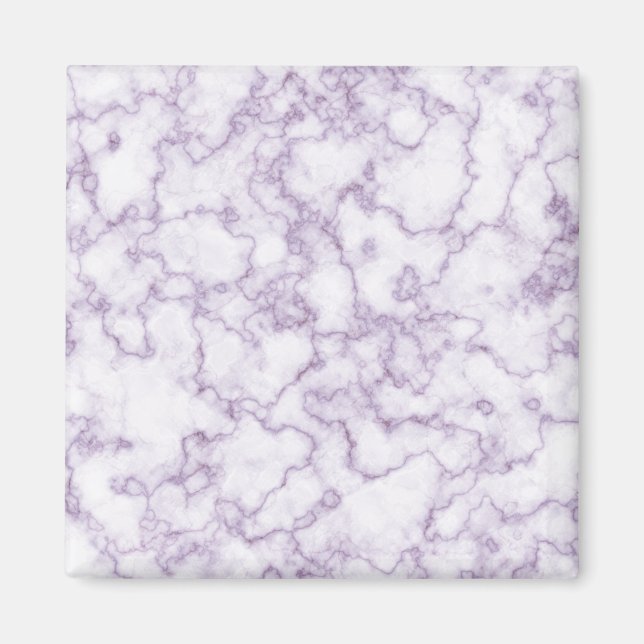 Purple Marble Pattern Magnet (Front)