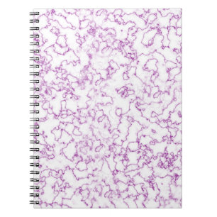 Purple marble pattern         notebook
