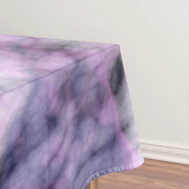 Purple Marble  Tablecloth (In Situ)