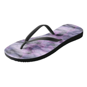 Purple Marble  Thongs