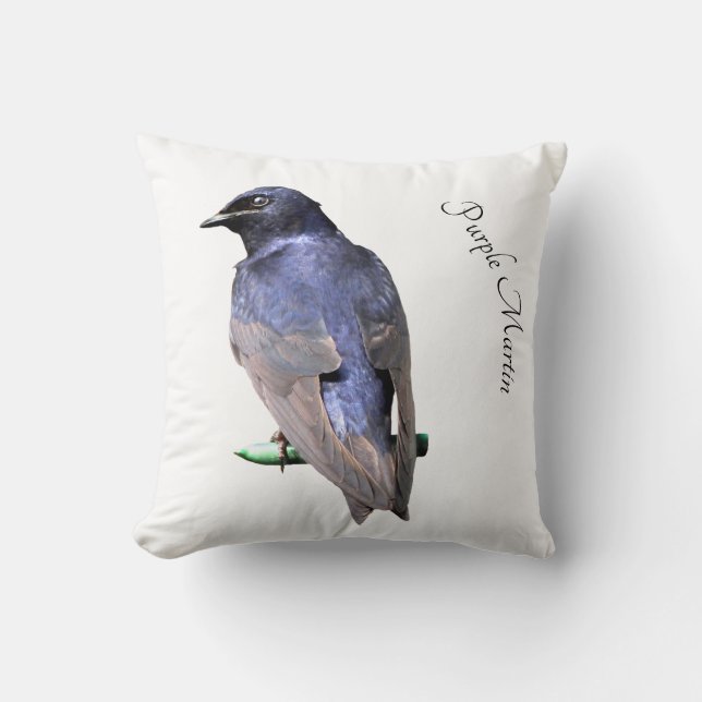 Purple Martin Ornament Cushion (Front)