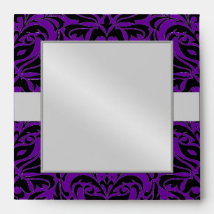 Purple Mask Damask Holiday Halloween Envelope