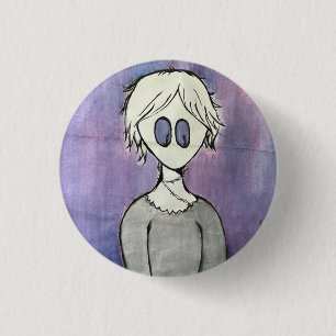 Purple Mask Fella Button